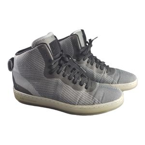 Nike Air Pro Stepper Wolf Gray Men's Size 8 Athletic Hi-Top Lace-Up Sneakers